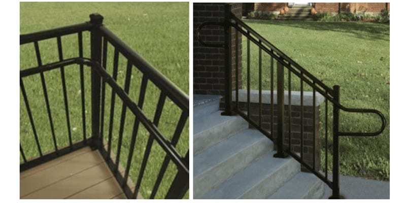 Aluminum handrail